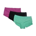 thumbnail image 2 of Hanes Women's Performance Cool X-Temp 3-Pack Tagless Boyshorts (L12-14), 2 of 2