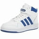 thumbnail image 1 of Ad-id-as Men's Postmove Mid Basketball Cloudfoam Comfort Shoe Men's 10 White/Blue, 1 of 6