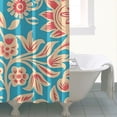 thumbnail image 5 of Tribal Style Shower Curtain 72x84 Inches Bohemian Chic Polyester Quick Dry Vintage Bathroom Decor, 5 of 5