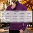 thumbnail image 7 of JAFSPIFXO Men's Turtleneck Sweater Solid Color Knit Long Sleeve Slim Fitted Stretch Pullover Sweater Tops, 7 of 7