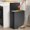 Black, variant on 16 Gallon Dual Compartment Stainless Steel Recycling Trash Can 60L Step Garbage Bin Soft Close Lid for Home Office Kitchen