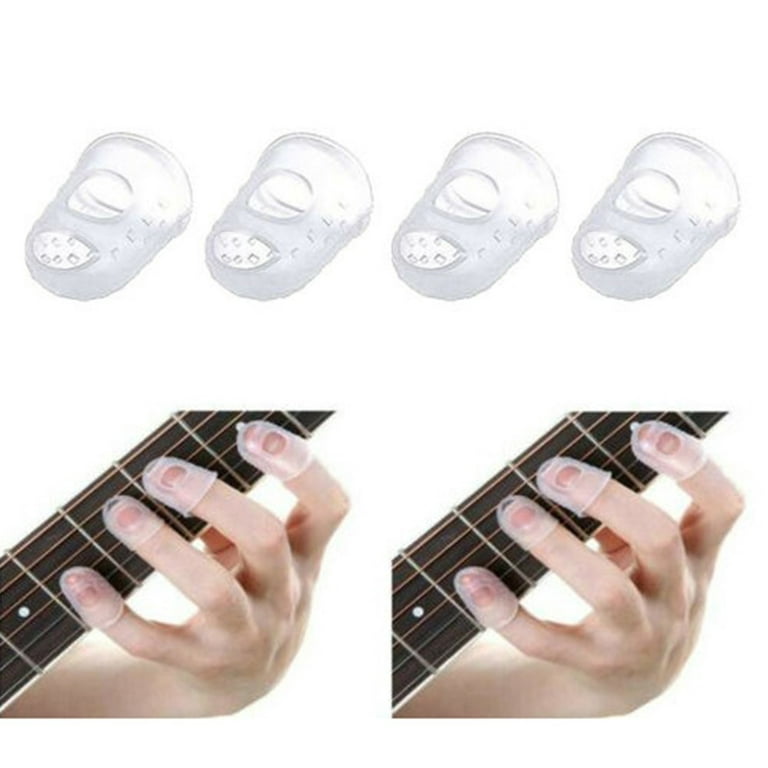 Heldig Silicone Guitar Finger Guards, Guitar Fingertips, Finger