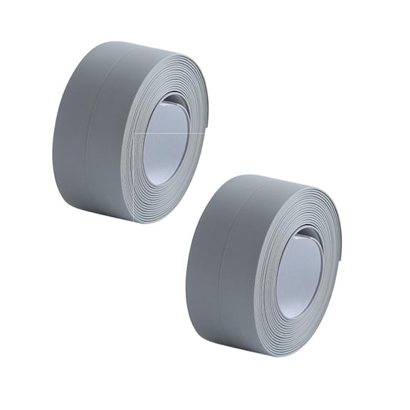 Clearance Sealing strip under $5,Caulk Strip Tape For Bathtub Wall Sealing Tape Strip PE Self Adhesive Waterproof Caulk Sealer Decorative Trim For Kitchen Bathroom Shower Toilet Wall Corner 2PC