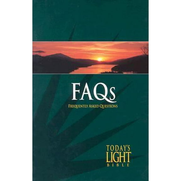 Pre-Owned Today's Light FAQ's: Frequently Asked Questions (Unknown) 0570005345 9780570005346