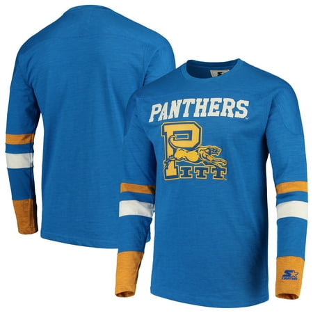 Pitt Panthers Starter Old School Football Long Sleeve T-Shirt -