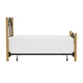 thumbnail image 4 of Hillsdale Furniture Winslow Black Metal with Oak Wood Poster Full Bed, 4 of 11