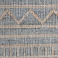 thumbnail image 4 of Myra 3 x 8 Area Rug, Soft Handwoven Moroccan Pattern, Brown and Blue Jute, 4 of 5