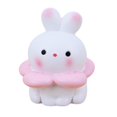 thumbnail image 2 of YAOMOBB Car Decor Cartoon Bunny Mini Landscape Ornament for Car Dashboard Resin Flower Design, 2 of 5