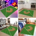 thumbnail image 4 of Osimiccp Baseball Rug for Bedroom 3'x5' Non Slip Sports Rug for Living Room Baseball Room Decor, 4 of 6