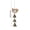 Bird Bell, variant on New bronze wind chimes beech crystal bells home decoration pendant wind chimes creative crystal crafts
