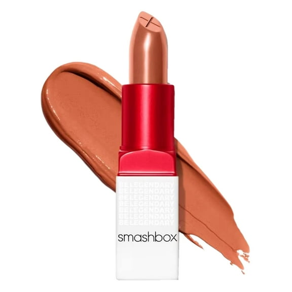 Smashbox Be Legendary Prime  and  Plush Lipstick - Netwerk (Light Peach Nude) - .11 oz / 3.40 g