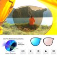 thumbnail image 5 of Joopin Vintage Round Polarized Sunglasses for Women TR90 Frame UV400 Protection Lenses Eyewear, 5 of 8
