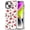 Cherry, variant on for iPhone 13 / iPhone 14 Case Cute - Military-Grade 20 ft Drop Protection Shockproof Phone Case - Funny Skeleton Design (6.1") Glitter Clear