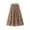 Khaki, variant on HXWCHs High Waist Pleated Midi Skirt Elegant Flowy A Line Flare Dressy Skirt for Women Plus Size Daily Wear and Purple One Size