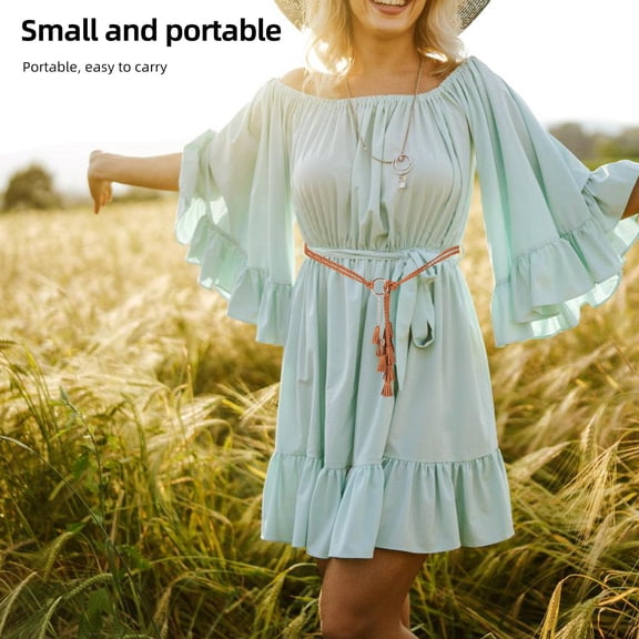 Niceauty Western Belt For Women PU Braided Shape 1 PCS