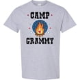 thumbnail image 3 of Inktastic Camp Grammy with Campfire and Stars T-Shirt, 3 of 5