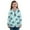 Boho Blue Dolphin, variant on Uorisanigo Girls Half Zip Collar Sweatshirts Soft School Galaxy Wolf Quarter Zipper Cropped Sweatshirt Oversized Long Sleeve Pullover Jackets for Teen Girls Winter Clothes