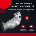 thumbnail image 2 of Catalytic Converter w / Installation Accessories for 2015-2021 SUBARU WRX 2.0L, 2 of 10