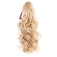 thumbnail image 2 of SAYFUT Women Lady 18" Thick Clip In Pony Tail Hair Extensions Fashion Claw Clip Jaw Long Wavy Ponytail, 2 of 5