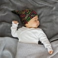 thumbnail image 4 of Sikiie Doodle Barbeque 1 Baby Newborn Hats, Infant Knotted Baby Hat, Beanie Top Knot Caps for Baby Boys Girls, 4 of 5