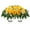 Yellow, variant on Artificial Cemetery Saddle Flowers, Waterproof Grave Arrangement for Memorial Day & Funeral Decor