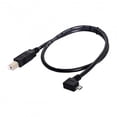 thumbnail image 4 of Chenyang CY Left Angled 90 Degree Micro USB OTG to Standard B Type Printer Scanner Hard Disk Cable 60cm Cable, 4 of 7
