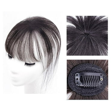 Wig Bangs, Synthetic Fiber Hairpiece for All Men and Women