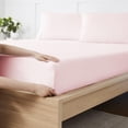 thumbnail image 1 of Sábana bajera ajustable Sweet Home Collection Queen rosa pálido, 1 of 5