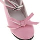 thumbnail image 4 of Encantadoras sandalias con tiras en el tobillo de PU para muñecas BJD 1/3 Rosado, 4 of 9