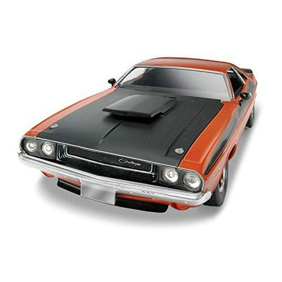Level 4 Model Kit 1970 Dodge Challenger T/A "Streetburner" 2-in-1 Kit 1/24 Scale Model by Revell