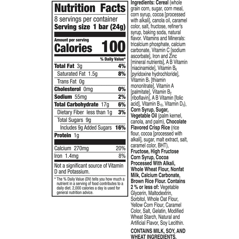 Cocoa Puffs Nutrition Facts