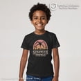 thumbnail image 2 of Netflix Boys' Stranger Things Mind Flayer Sunset Chrome Logo T Shirt, 2 of 10