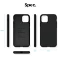 thumbnail image 3 of elago iPhone 11 Case [Black] - Premium Liquid Silicone, Raised Lip (Screen & Camera Protection), Slim Design, 3 of 9