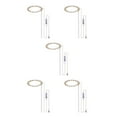thumbnail image 3 of Wosthever Control de línea alimentado por USB, luz LED de cultivo para interior, sótano, flor, suculenta, temporizador regulable, lámpara de 1 cabeza de luz solar 5piezas, 3 of 6