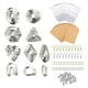 thumbnail image 1 of 24 Piezas Molde Corte para Aretes con Cortadores de Arcilla para Manualidades Herramientas de Diseño Ganchos Tarjetas Accesorios de Acero Inoxidable Adecuado para Joyería Artesanal y Regalo, 1 of 9