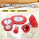 thumbnail image 5 of 6Pcs Nylon Filament Abrasive Wire Brush Wheel & Cup Brush Set with 1/4 Inch Shank, 6 Sizes Nylon Set Perfect, 5 of 5