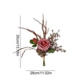 thumbnail image 3 of Artificial Bouquet For Brides Living Room And Dining Table Decorations Silk Flowers Fake Flowers Ornaments, 3 of 6
