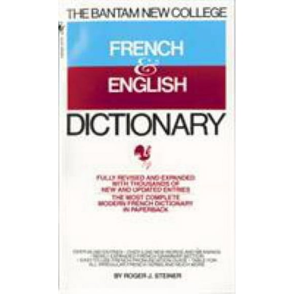 Pre-Owned The Bantam New College French and English Dictionary 9780553274110