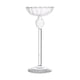 thumbnail image 1 of Candelabros retro de vidrio transparente para velas de té M, 1 of 5