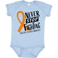 thumbnail image 3 of Inktastic Never Stop Fighting Multiple Sclerosis Awareness Boys or Girls Baby Bodysuit, 3 of 5