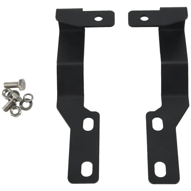 Front Hood LED Light Mounting Bracket Hood Ditch Lamp Brackets Kit for