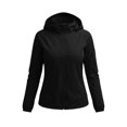 thumbnail image 7 of Lmueinov 2026 Women's Stand Collar Zip Up Windproof Jacket, Elastic Cuff Lightweight Windbreaker with Pockets Casual Outdoor Coat S-XXL, 7 of 7