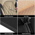 thumbnail image 2 of DIKSOAKR Seat Covers for Toyota Highlander 2008-2025 Front Set Faux Leather Seat Cover Waterproof Scratch Resistant Seat Protector Airbag Compatible (Black&Beige), 2 of 7