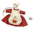 thumbnail image 3 of Lzobxe Porch Goose Clothes Farmhouse Style Goose Statue Dresses Costume, 23" High Goose Garment for Lawn Yard Garden Front Door Decorations, 3 of 6