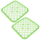 thumbnail image 1 of Rejilla de plástico para fregadero, alfombrilla protectora antideslizante para cocina, baño, sótano, garaje, 1 of 5