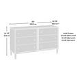 thumbnail image 4 of Sauder La Collection Willow Place® Commode, Finition Grand Walnut, 433807, 4 of 8