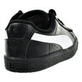 thumbnail image 3 of Puma Clyde Core L Foil Toddler Shoes Puma Black/Puma White 364663-02, 3 of 6