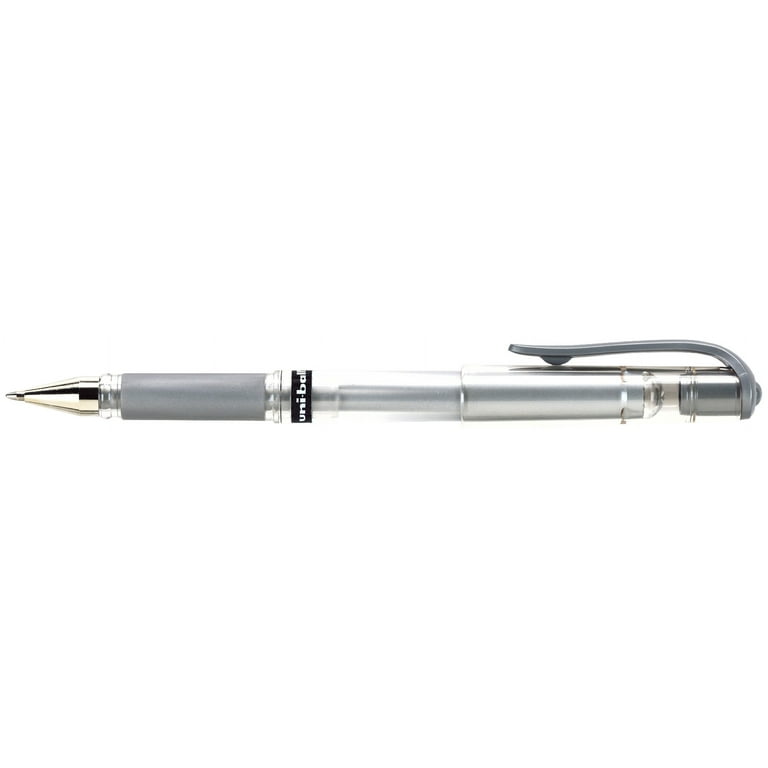 Sanford - Uniball Roller Ball Capped Gel Pen, Silver Metallic Ink, Medium, Sold as 1 EA Sanford - Uniball Roller Ball Capped Gel Pen, Silver Metallic Ink, Medium, Sold as 1 EA