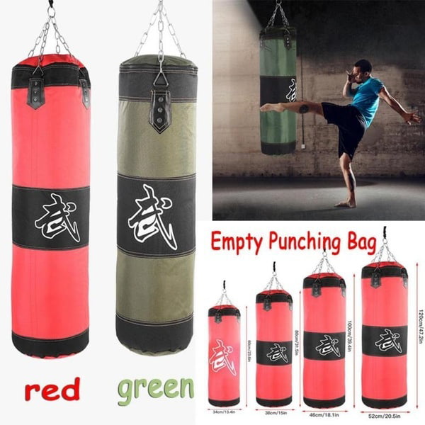 Pro Gym Training Boxing Hook Kick Sandbag Fight Karate Punch Punching Sand Bag 