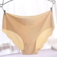 thumbnail image 2 of Iyufng Plus Size Panties for Women ,Women's Panties,Women Invisible Underwear Thong Cotton Spandex Gas Seamless Crotch M,Womens Panties, 2 of 2